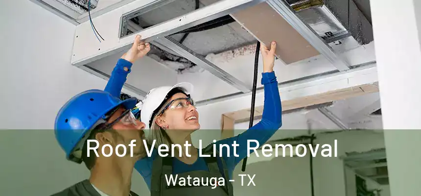 Roof Vent Lint Removal Watauga - TX